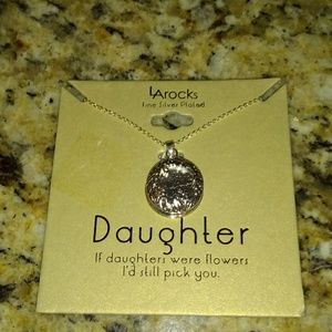 LARocks Fine Silver Plated "Daughter" Necklace
